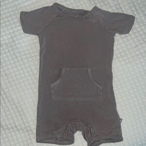 Kyte BABY Cocoa Short Sleeve Romper